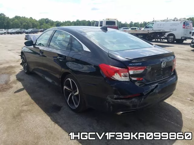 1HGCV1F39KA099860 фото 4
