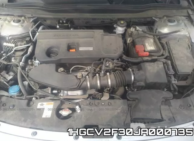 1HGCV2F30JA000735 фото 2