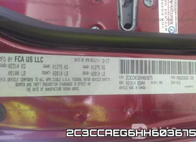 2C3CCAEG6HH603675 фото 10