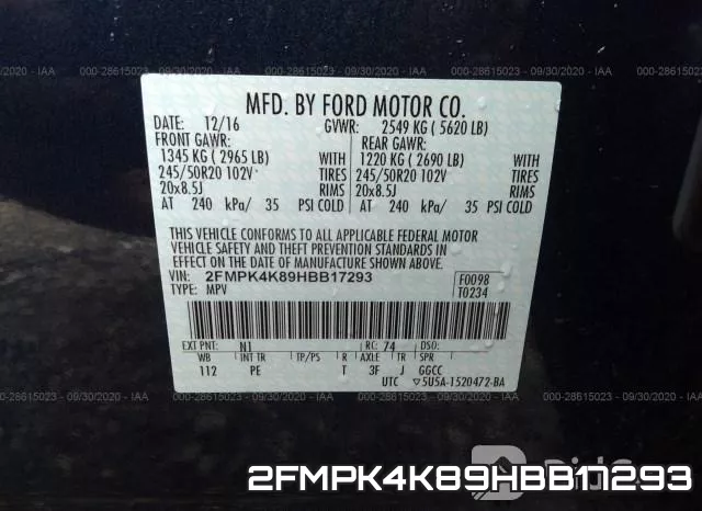 2FMPK4K89HBB17293 фото 10