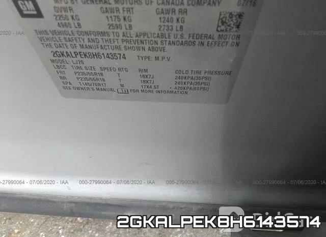 2GKALPEK8H6143574 фото 10