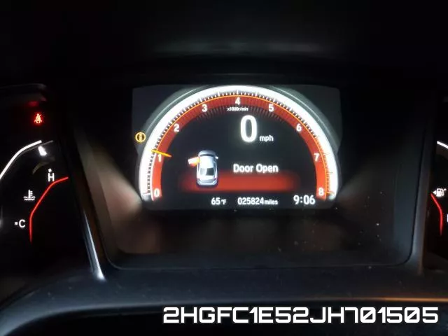 2HGFC1E52JH701505 фото 9