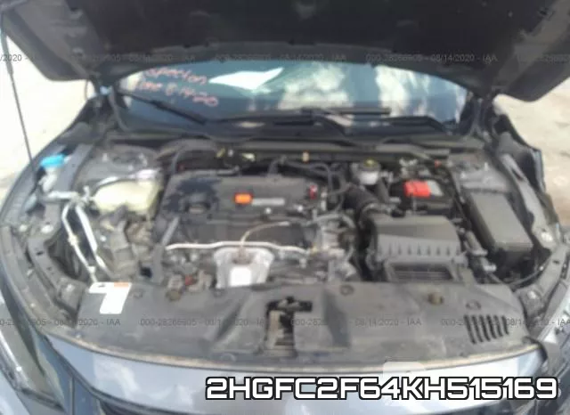 2HGFC2F64KH515169 фото 2