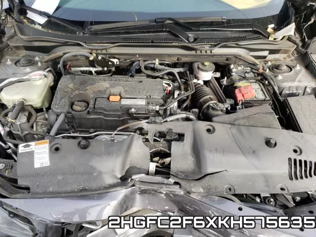 2HGFC2F6XKH575635 фото 8