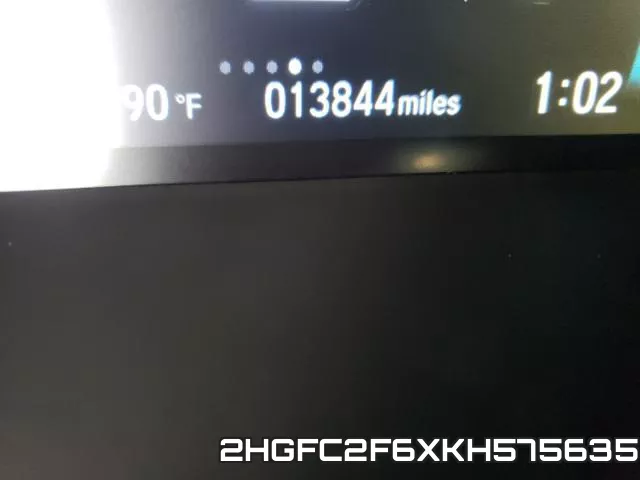 2HGFC2F6XKH575635 фото 9