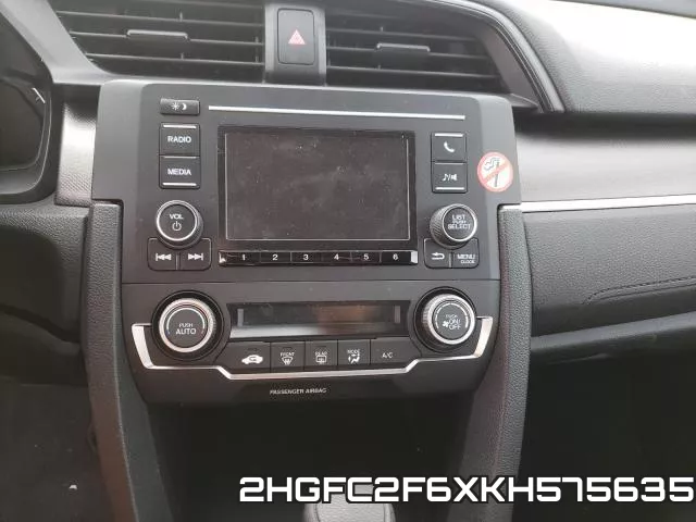 2HGFC2F6XKH575635 фото 10