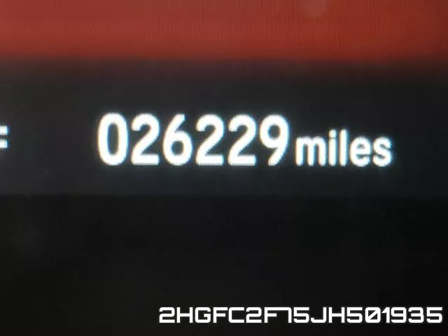 2HGFC2F75JH501935 фото 9