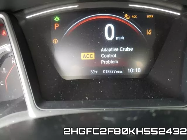 2HGFC2F80KH552432 фото 9