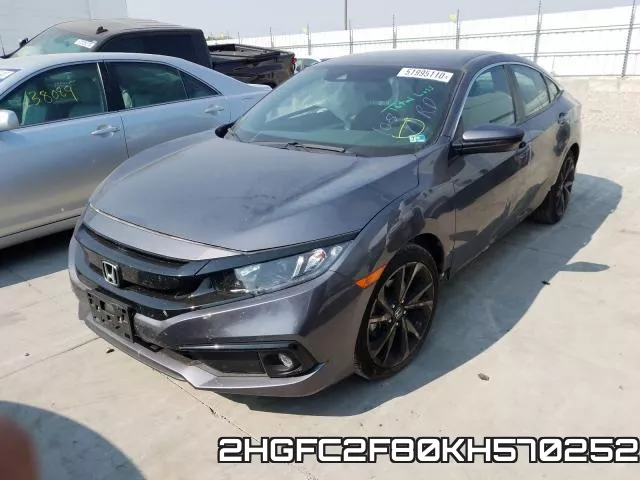 2HGFC2F80KH570252 фото 3