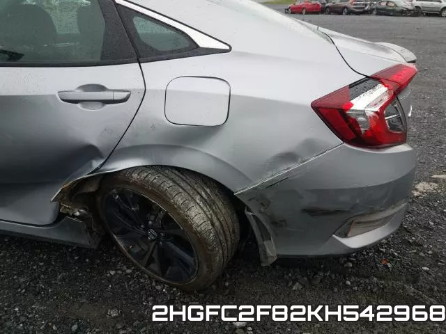 2HGFC2F82KH542968 фото 10