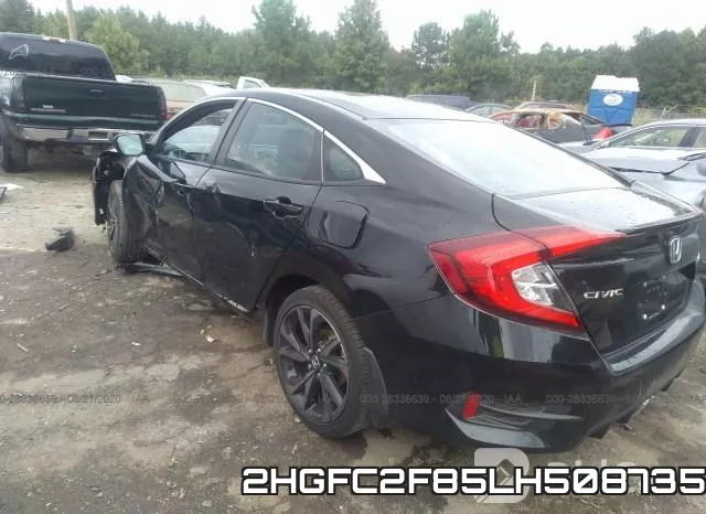 2HGFC2F85LH508735 фото 4