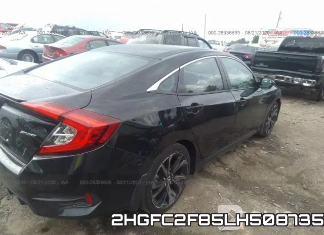 2HGFC2F85LH508735 фото 5