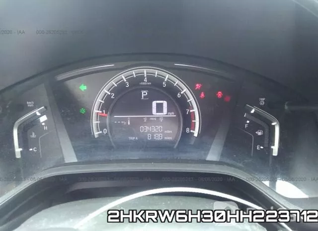 2HKRW6H30HH223712 фото 8