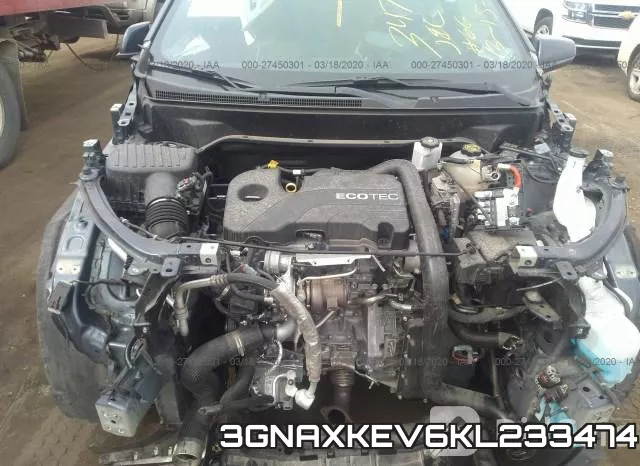 3GNAXKEV6KL233474 фото 2