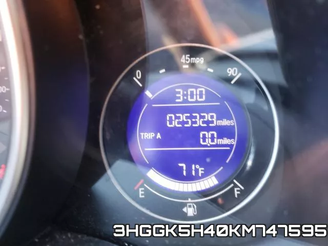 3HGGK5H40KM747595 фото 9
