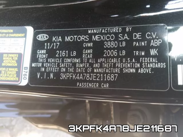 3KPFK4A78JE211687 фото 2