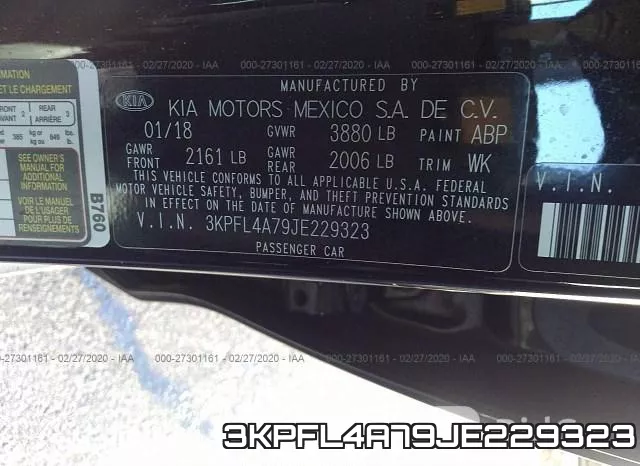 3KPFL4A79JE229323 фото 10