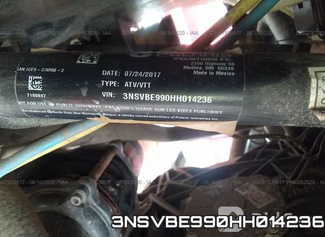 3NSVBE990HH014236 фото 2