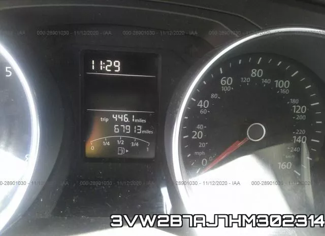 3VW2B7AJ7HM302314 фото 8