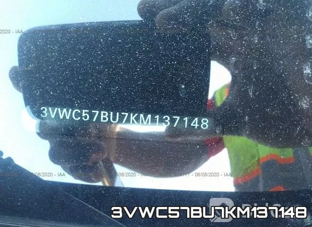 3VWC57BU7KM137148 фото 10