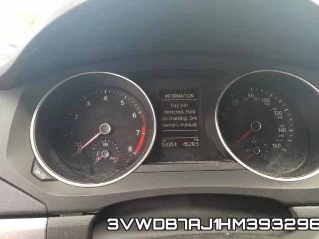 3VWDB7AJ1HM393296 фото 8