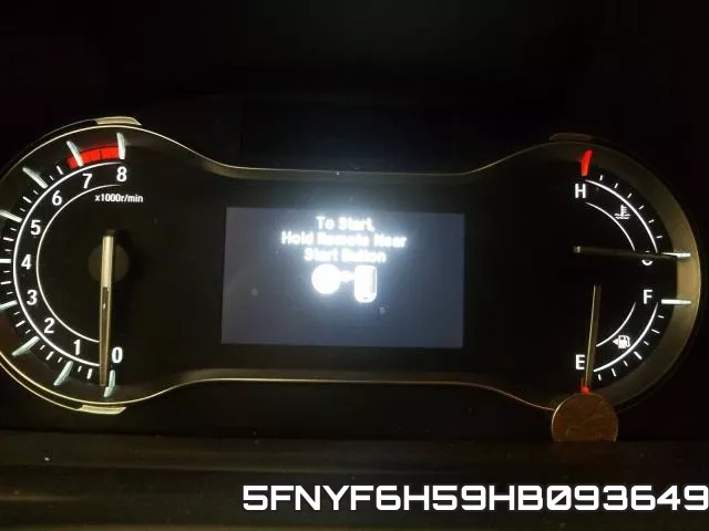 5FNYF6H59HB093649 фото 9