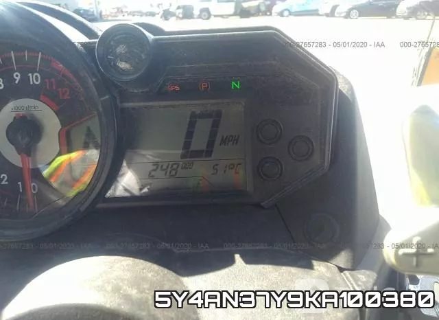 5Y4AN37Y9KA100380 фото 8