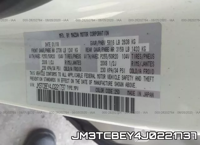 JM3TCBEY4J0221737 фото 10
