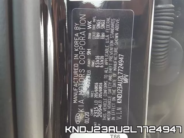 KNDJ23AU2L7724947 фото 2
