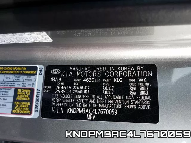 KNDPM3AC4L7670059 фото 2