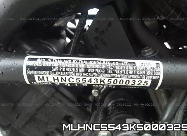 MLHNC5543K5000325 фото 2