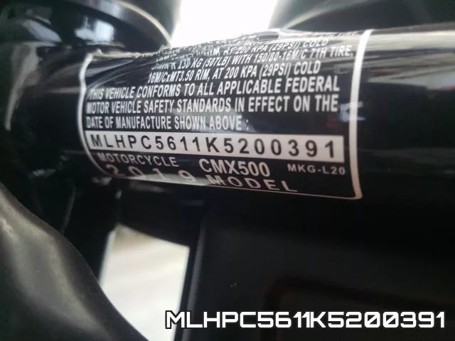 MLHPC5611K5200391 фото 2