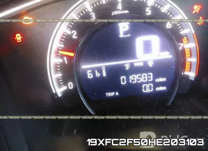 19XFC2F50HE203103 фото 8