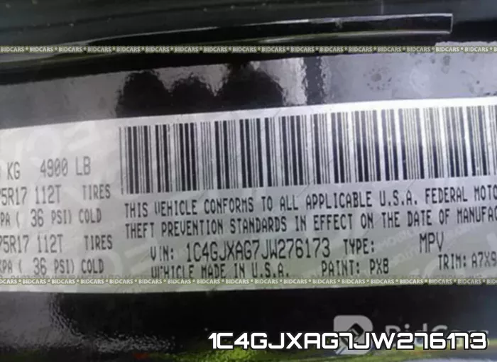 1C4GJXAG7JW276173 фото 10