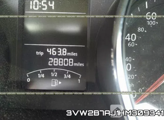 3VW2B7AJ1HM309341 фото 8