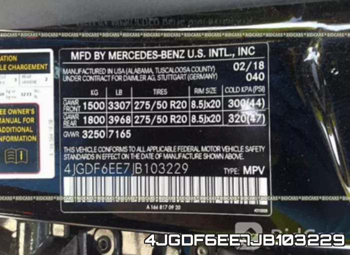 4JGDF6EE7JB103229 фото 10