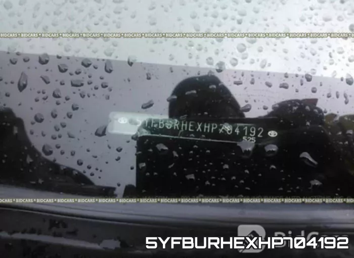 5YFBURHEXHP704192 фото 10