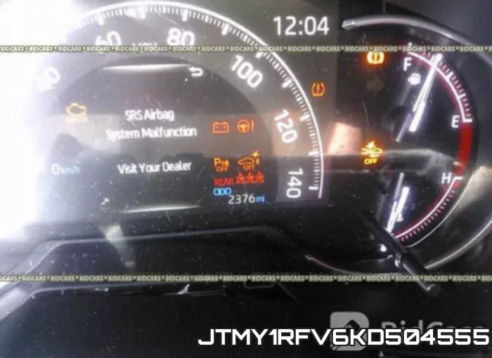 JTMY1RFV6KD504555 фото 8