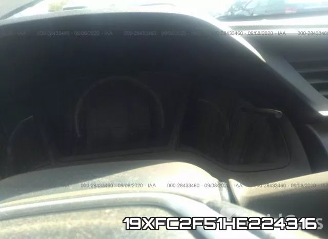 19XFC2F51HE224316 фото 8