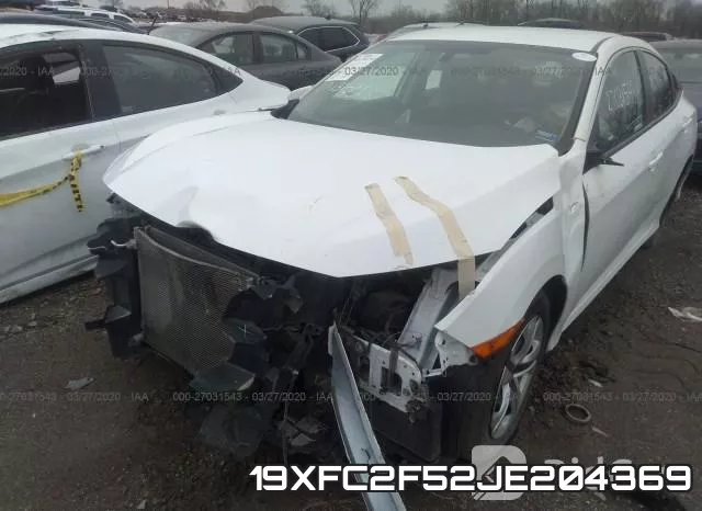 19XFC2F52JE204369 фото 7