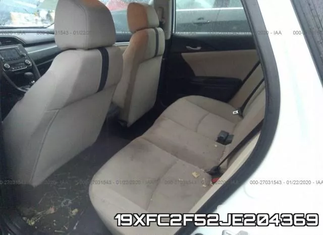 19XFC2F52JE204369 фото 9