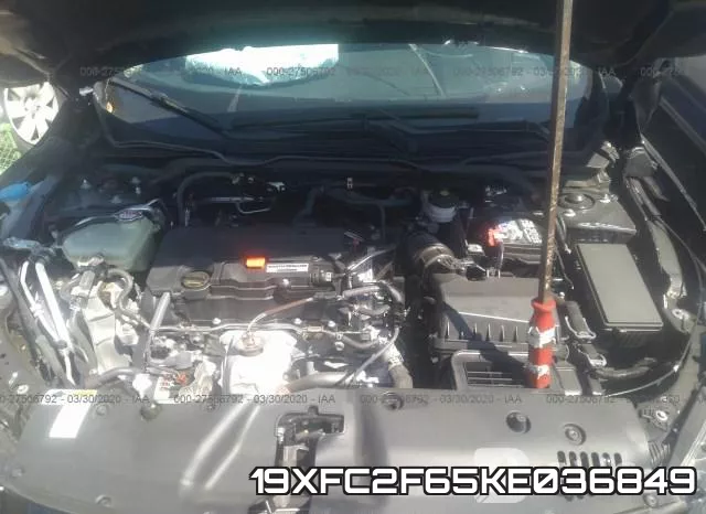 19XFC2F65KE036849 фото 2