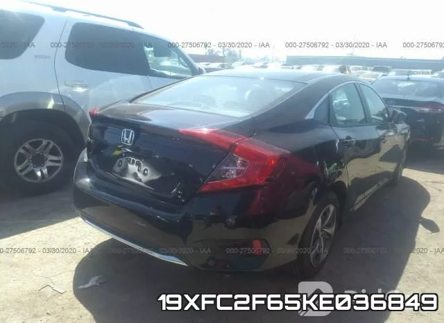 19XFC2F65KE036849 фото 5