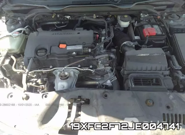 19XFC2F72JE004741 фото 2