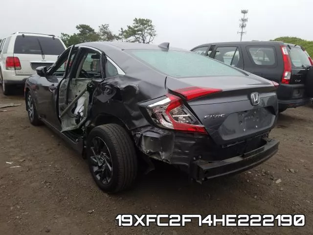 19XFC2F74HE222190 фото 4