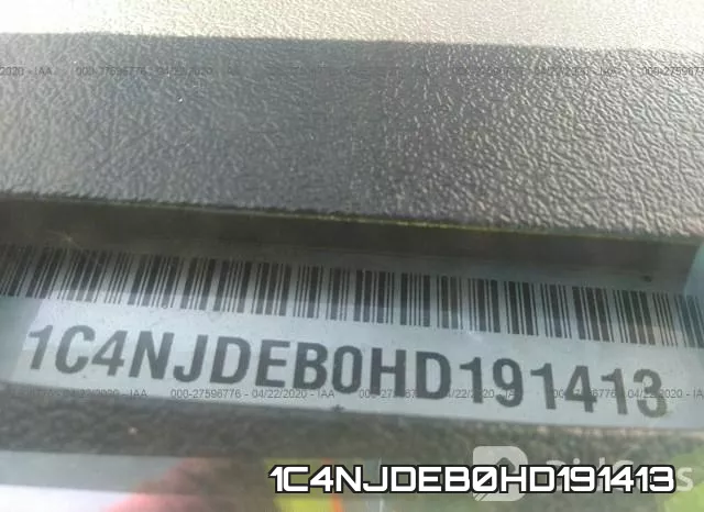 1C4NJDEB0HD191413 фото 10