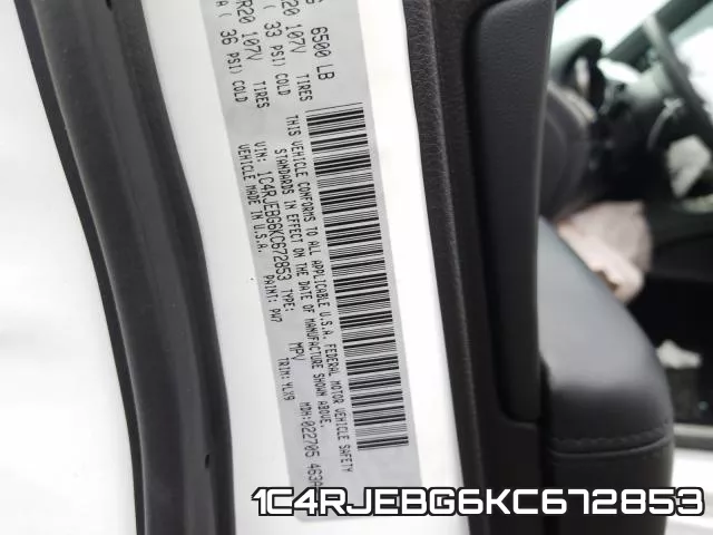 1C4RJEBG6KC672853 фото 2
