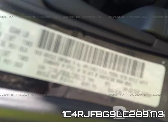 1C4RJFBG9LC289173 фото 10