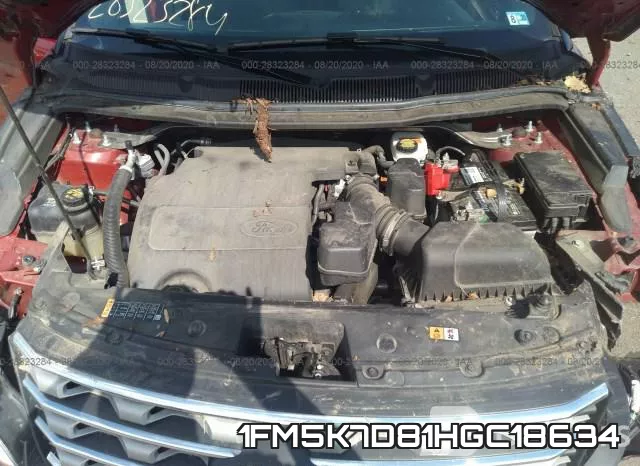 1FM5K7D81HGC18634 фото 2