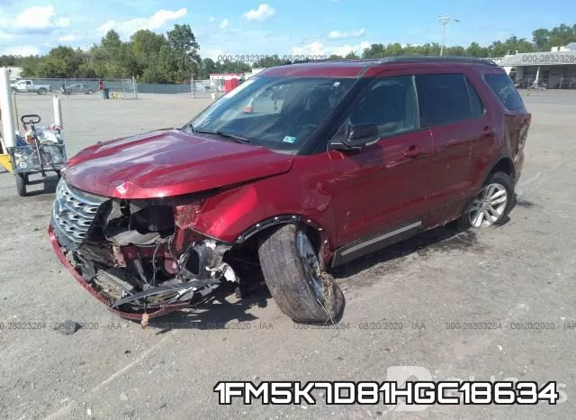 1FM5K7D81HGC18634 фото 3